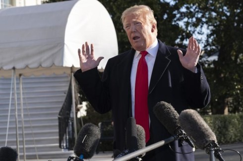 trump leaving for camp david