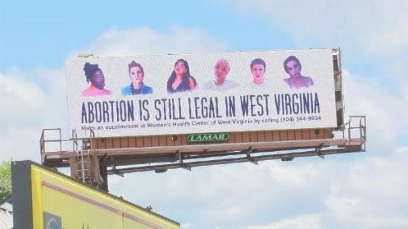 abortion billboard